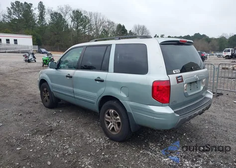 2003 Honda Pilot Ex-L z USA, uszkodzony, nr VIN 2HKYF18573H563349